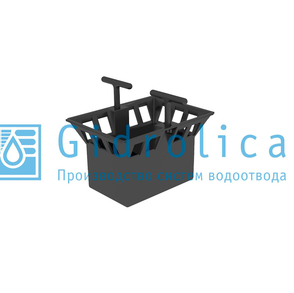 Корзина для дождеприёмника Gidrolica Point ДП-20.20 пластиковая